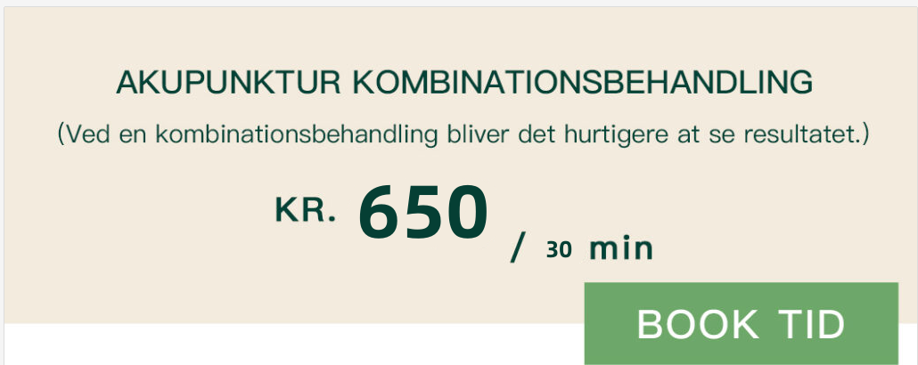 Priser for akupunktur i København