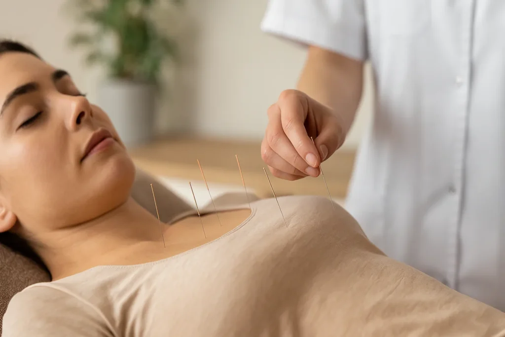 hvordan virker akupunktur mod blodmangel