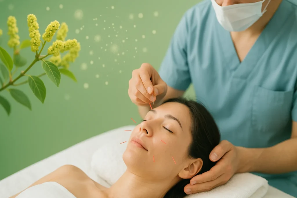 acupuncture treatment for allergic rhinitis Frederiksberg