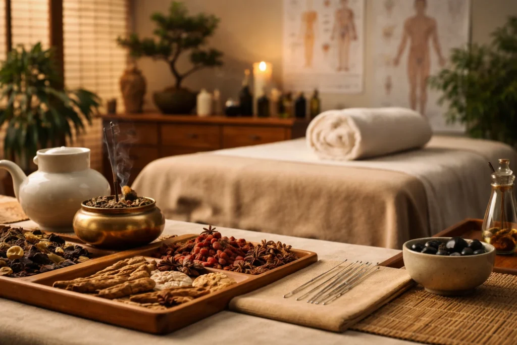 Kvinde oplever tinnitus og trykken i øret