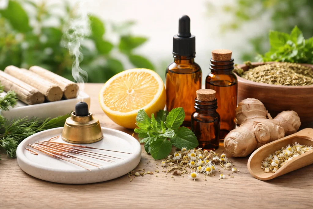 moxibustion treatment for allergic reactions Denmark