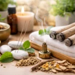 Kvinde med pollenallergi og løbende næse under forårssæson i Frederiksberg