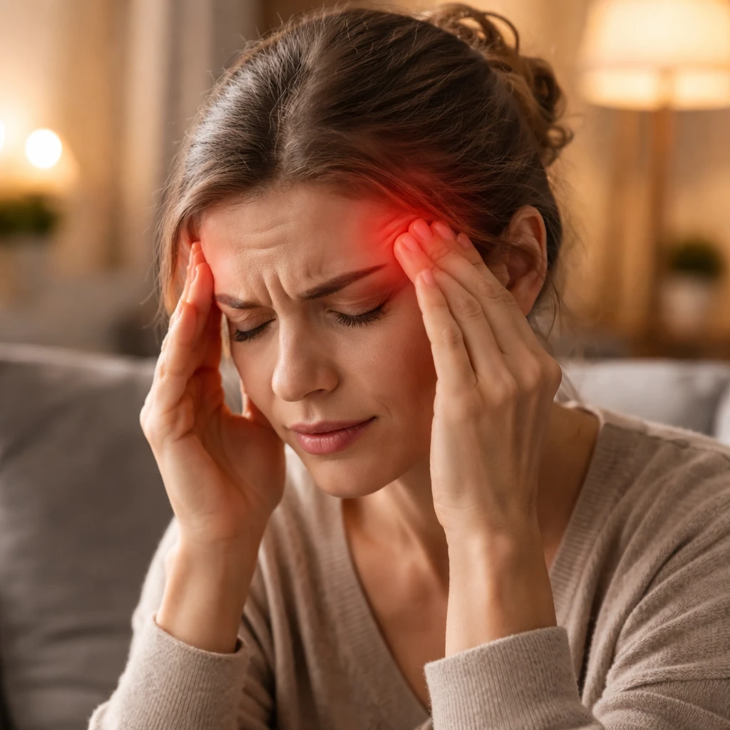 Migræne hovedpine symptomer kvinde – naturlig behandling med akupunktur og massage i Frederiksberg klinik