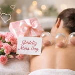 Mors Dag kampagne med cupping behandling i akupunkturcenter Frederiksberg