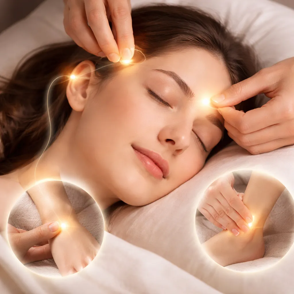 akupunktur søvn trykpunkter ansigt hånd fod insomnia behandling Frederiksberg