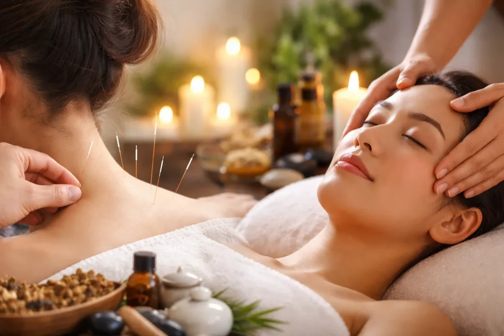 migraine pain symptom woman headache treatment acupuncture center Frederiksberg Denmark