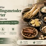 Kvinde med nakkesmerter og illustration af halshvirvelsøjlen, som viser cervikale problemer og kronisk nakkespænding.